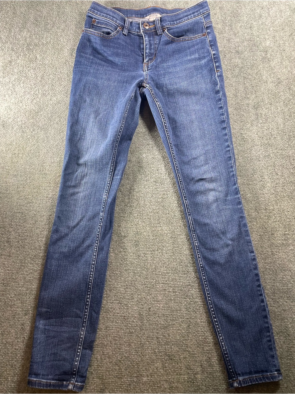 Duluth Trading Co Blue Skinny Jeans